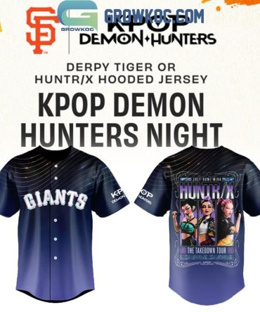 San Francisco Giants Kpop Demon Hunters Night 2026 Jersey