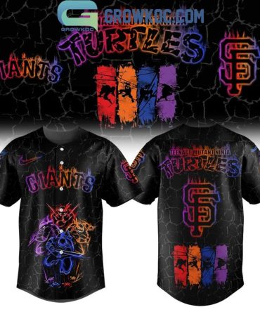 San Franciso Giants X Teenage Mutant Ninja Turtles Limited Dark Mode Jersey