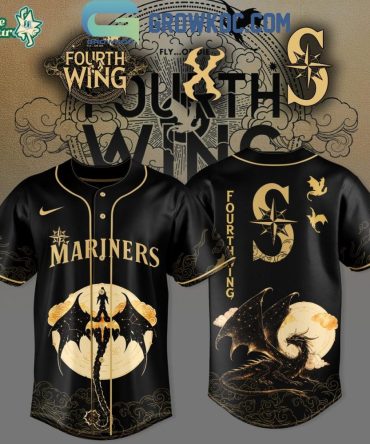 Seattle Mariners X Fourth Wing Dragon Moon Jersey
