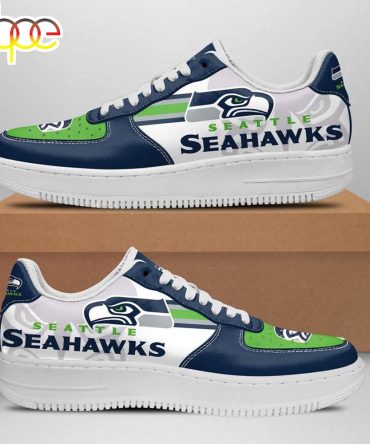 Seattle Seahawks Football Air Force 1 Shoes For Fans