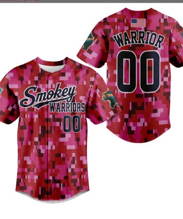 Smokey Warriors Military Custom Jersey
