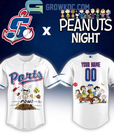 Stockton Ports Peanuts Night Custom Jersey