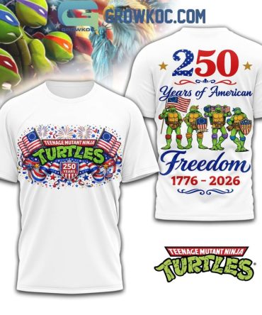 Teenage Mutant Ninja Turtles 250 Years Of American Freedom T-Shirt