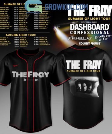 The Fray Summer Of Light Tour 2026 Jersey