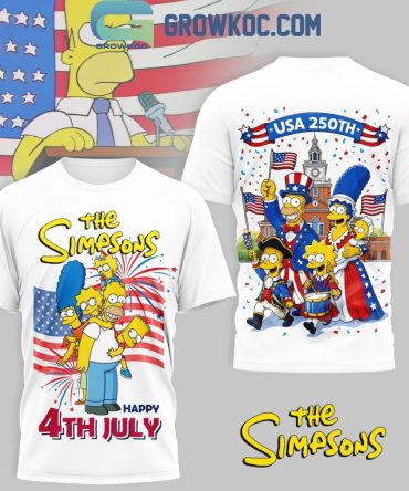 The Simpsons Usa 250Th Anniversary T-Shirt