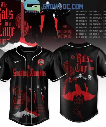 The Smashing Pumpkins The Rats In A Cage Tour 2026 Baseball Jersey