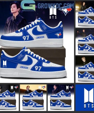 Toronto Blue Jays X Bts World Tour 2026 Air Force 1 Shoes