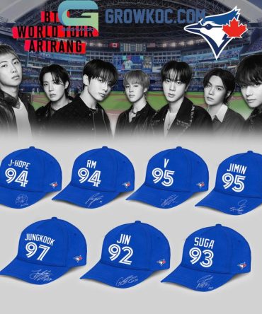Toronto Blue Jays X Bts World Tour 2026 Cap