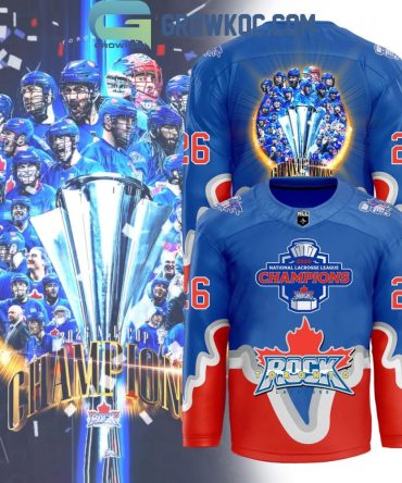 Toronto Rock 2026 Nll Champions Hockey Jersey