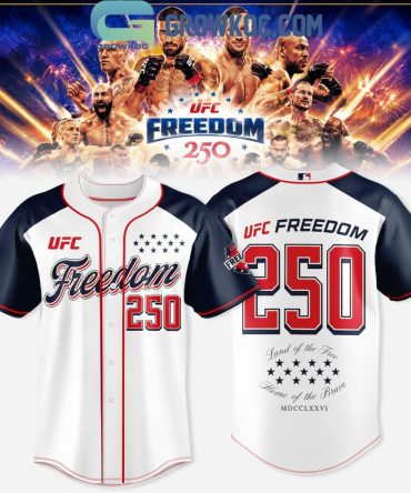 Ufc Freedom 250 White House Exclusive Baseball Jersey