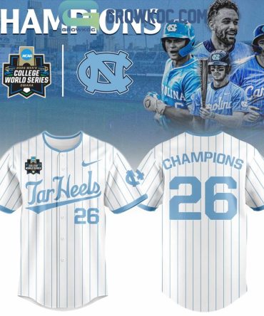 Unc Tar Heels Nationals Champions Jersey