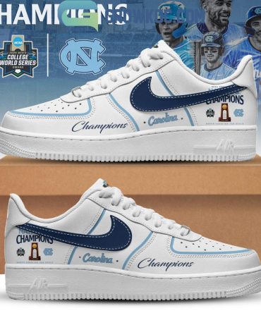 Unc Tar Heels Ncaa Baseball Champions Air Force 1 Shoes