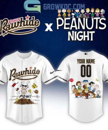 Visalia Rawhide Peanuts Night Custom Jersey