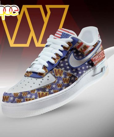 Washington Commanders Nfl 250 Years Of America Air Force 1 Shoes For Fans