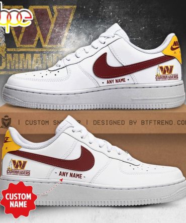 Washington Commanders Shirt Af1 Sneaker