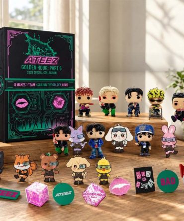 Ateez Golden Hours Part Advent Calendar 2026 Ateez Merch Christmas Gift For Kpop Fans