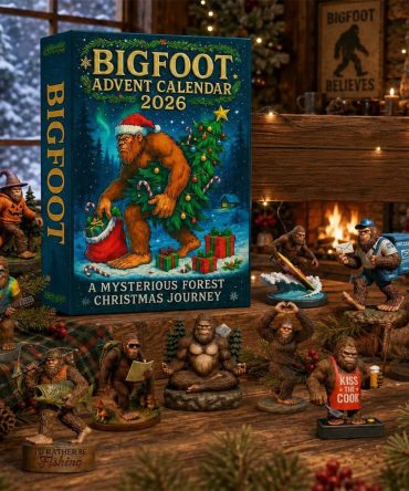 Bigfoot A Mysterious Forest Christmas Journey Advent Calendar Xmas Gift For Fathers