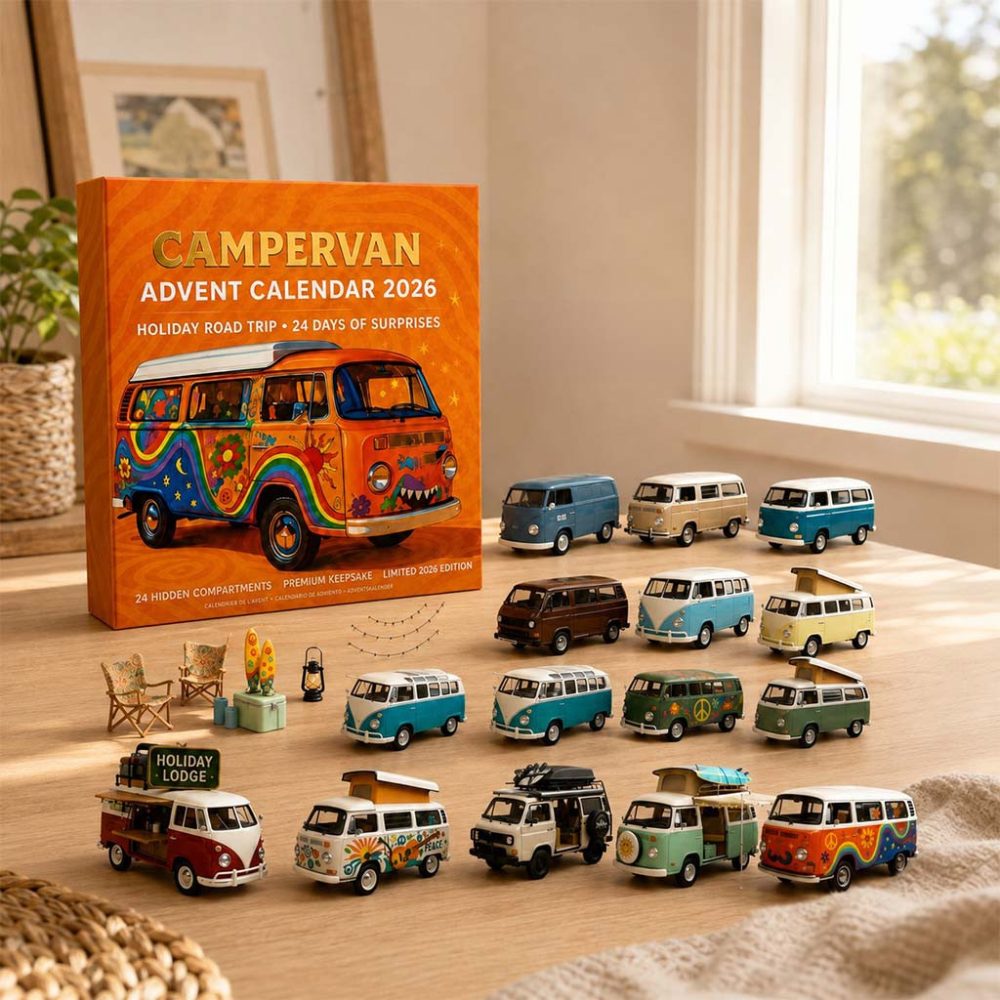 Campervan Advent Calendar Holiday Road Trip Countdown Calendar Christmas Gifts Ideas