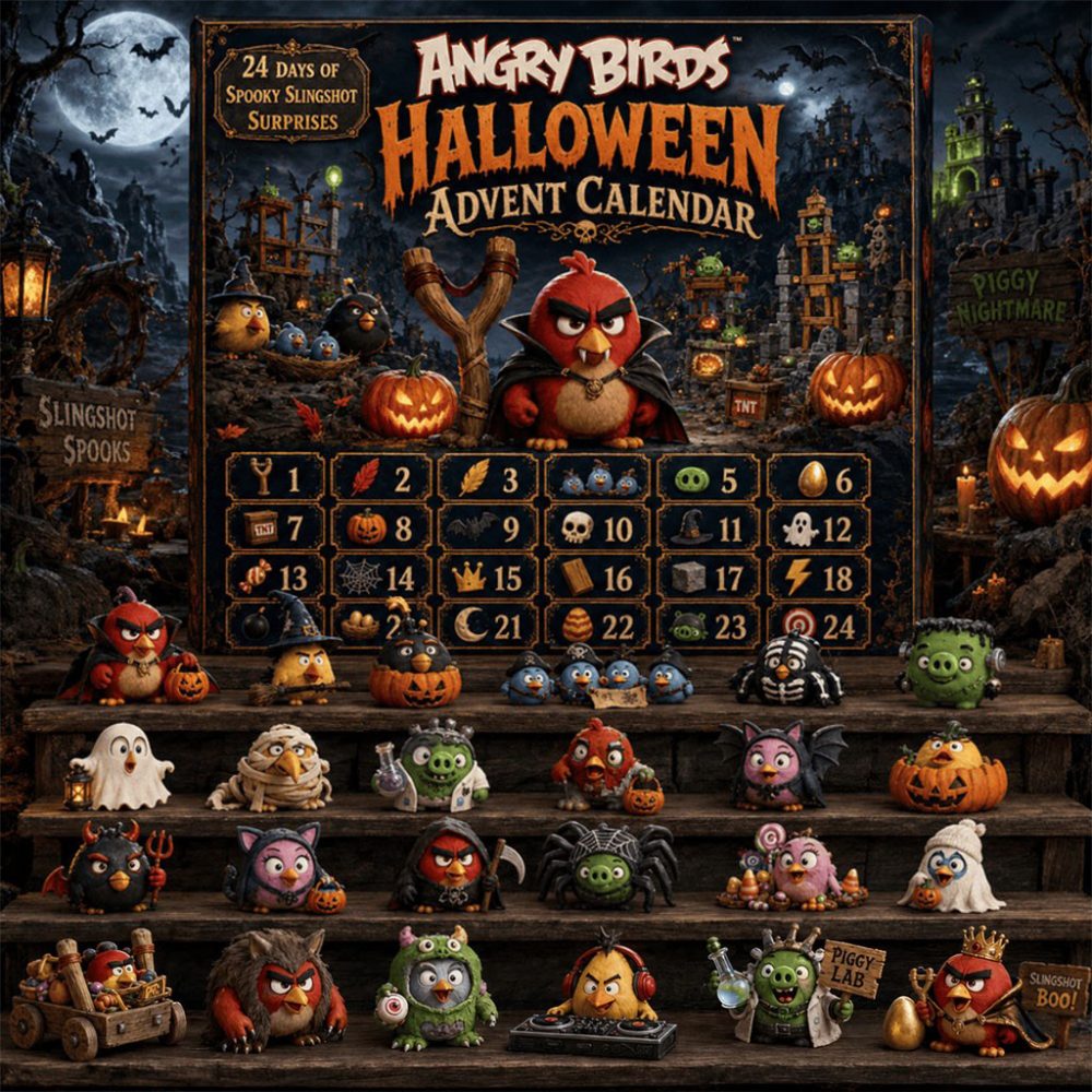 Angry Birds X Halloween 2026 Advent Calendar Spooky Season Merch Halloween Gifts Ideas