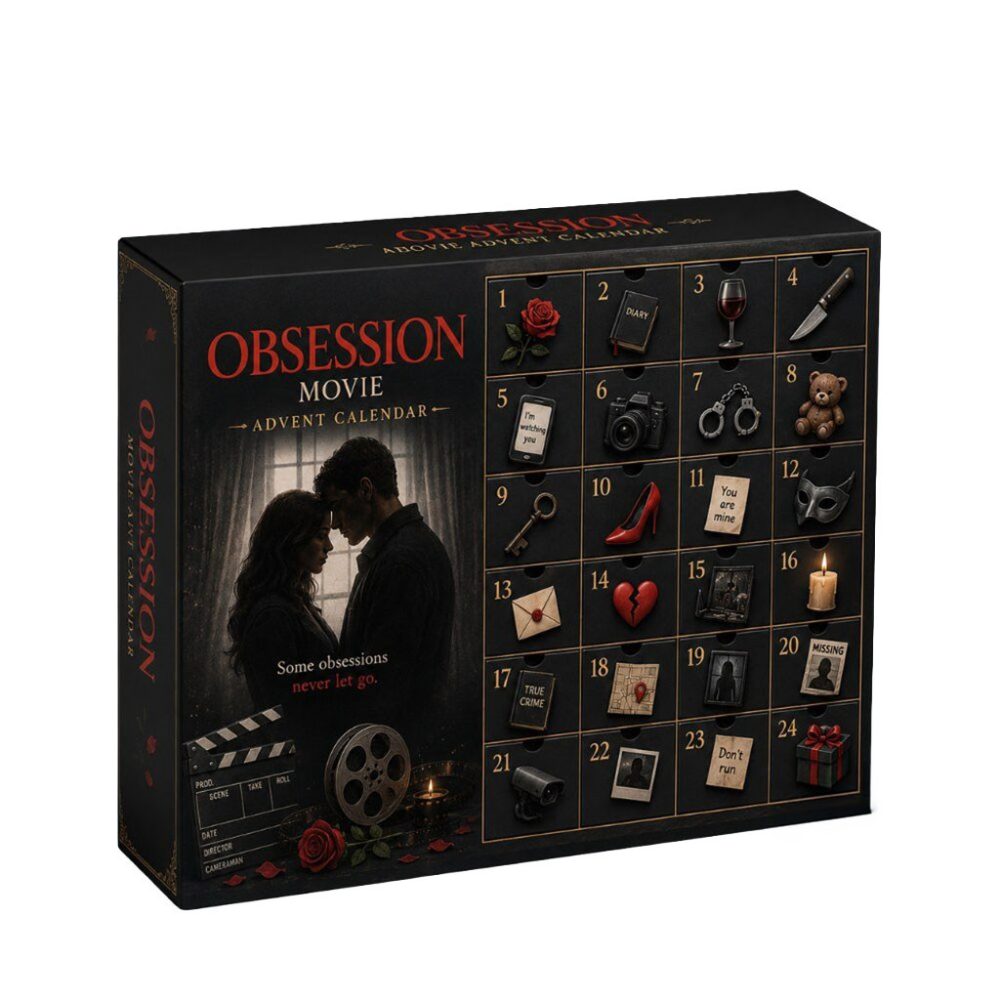 Obsession Advent Calendar 24 Day Countdown Set Horror Gift For Movie Fans