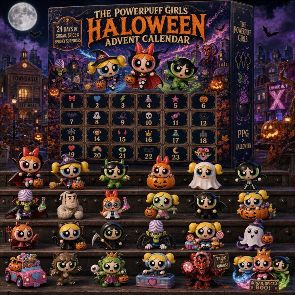 The Powerpuff Girls X Halloween 2026 Advent Calendar Trick Or Treat Merch Halloween Gift Ideas