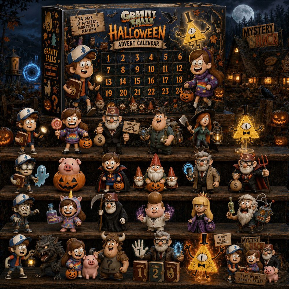Gravity Falls Halloween Advent Calendar 2026 Gravity Falls Merch Spooky Gift Ideas