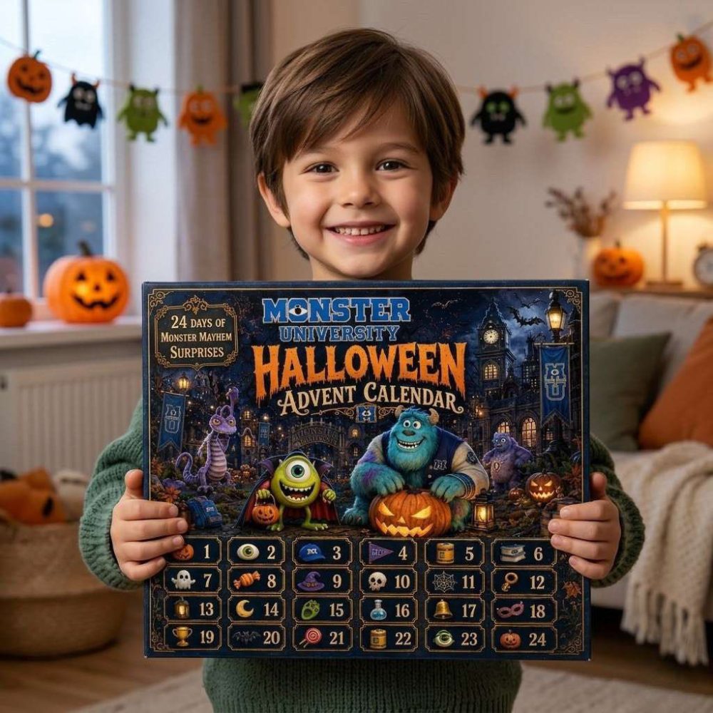 Monster University Halloween Advent Calendar 2026 24 Day Of Monster Mayhem Surprises Box