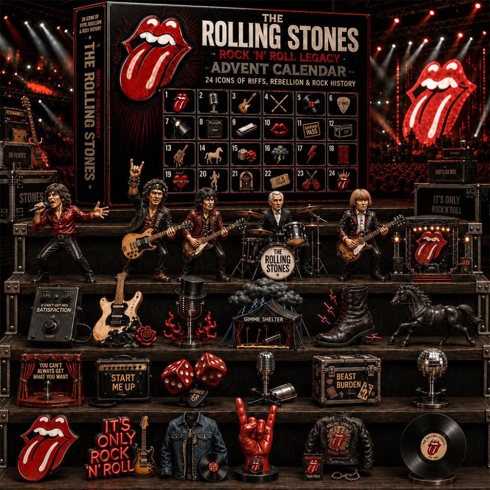 The Rolling Stones Rock N Roll Legacy Advent Calendar The Rolling Stones Merch 2026 Fan Gifts