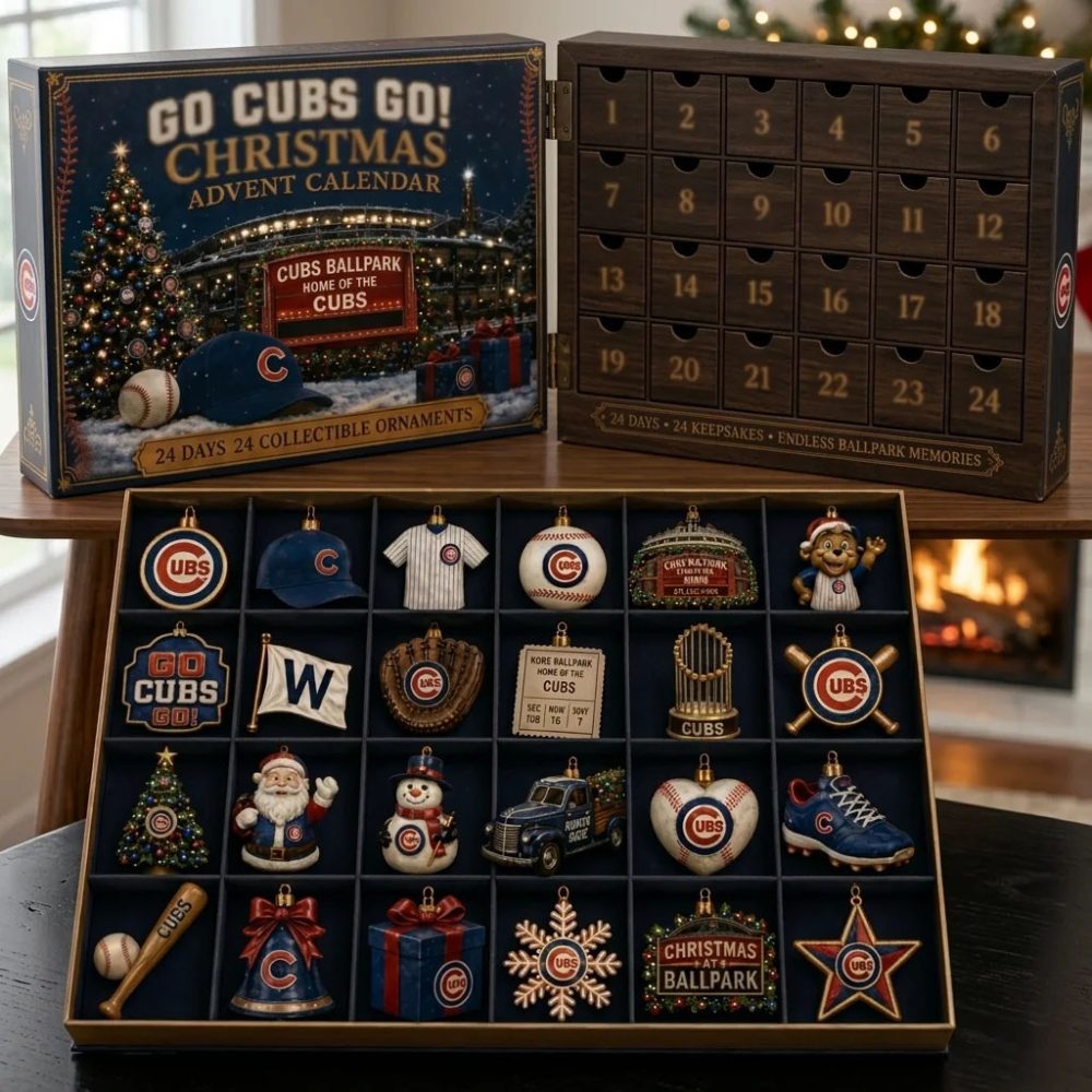 Los Angeles Dodgers 24 Day Holiday Ornament Advent Calendar La Dodgers Merch Gift For Fans