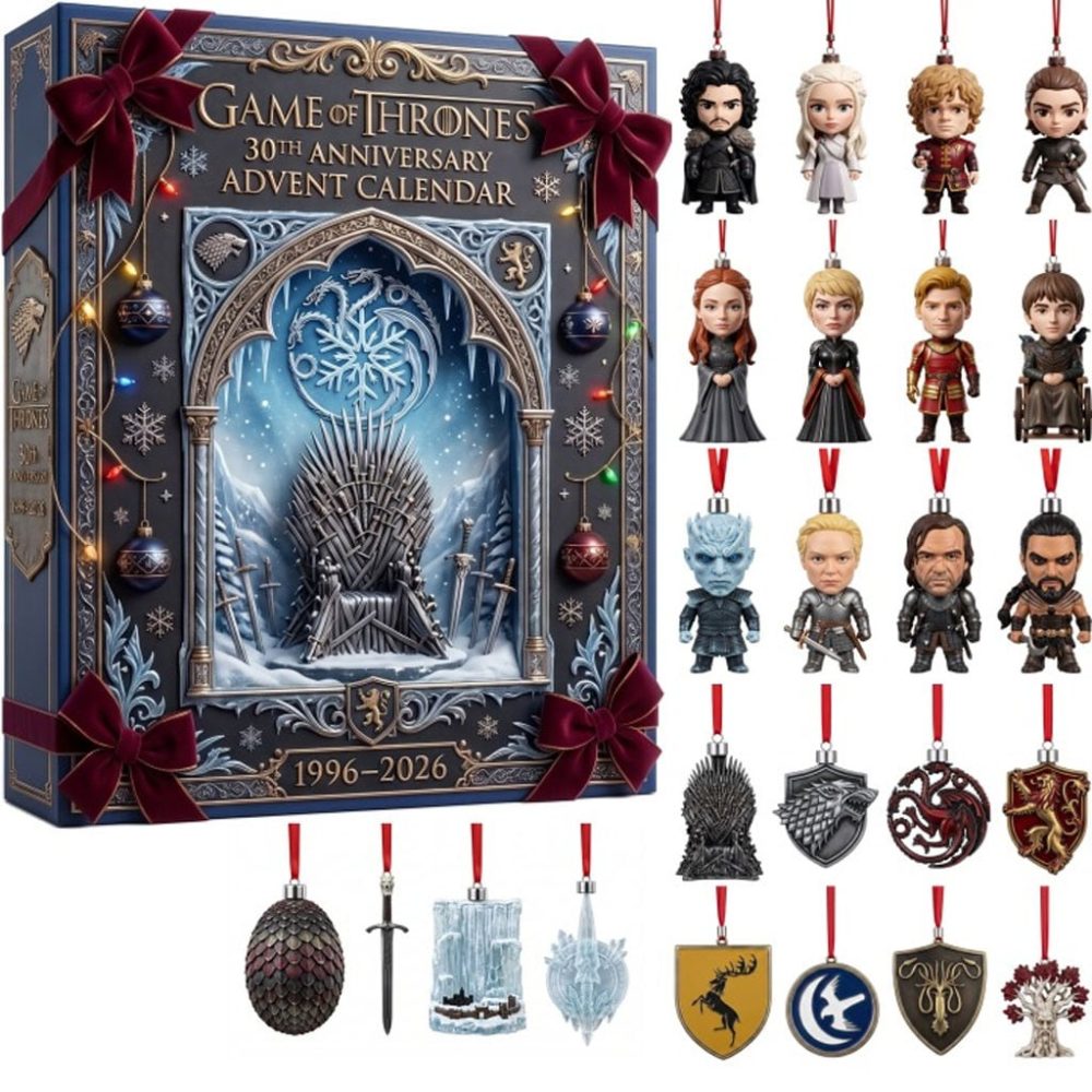 Game Of Thrones 30Th Anniversary Advent Calendar Game Of Thrones Merch Christmas Gifts