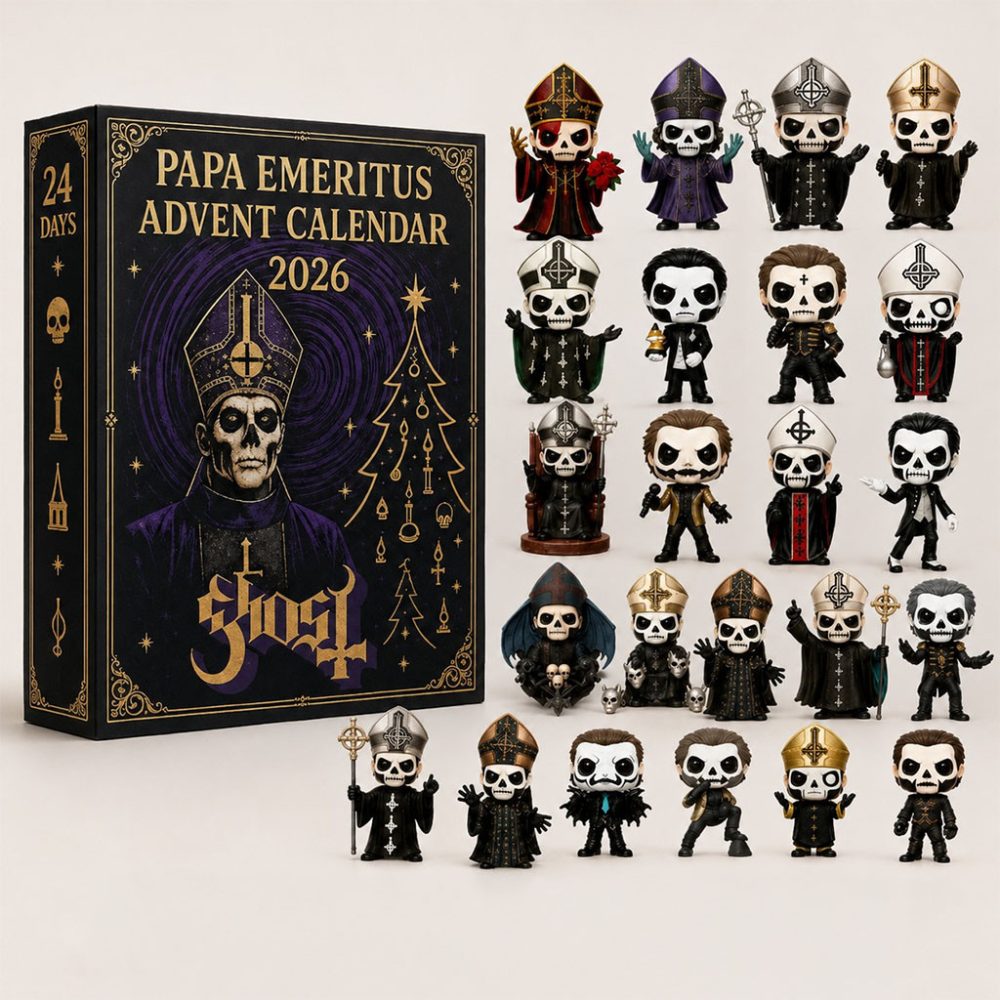 Ghost Band Papa Emeritus Advent Calendar 2026 24 Days Christmas Mystery Ornaments Ghost Fan Gift