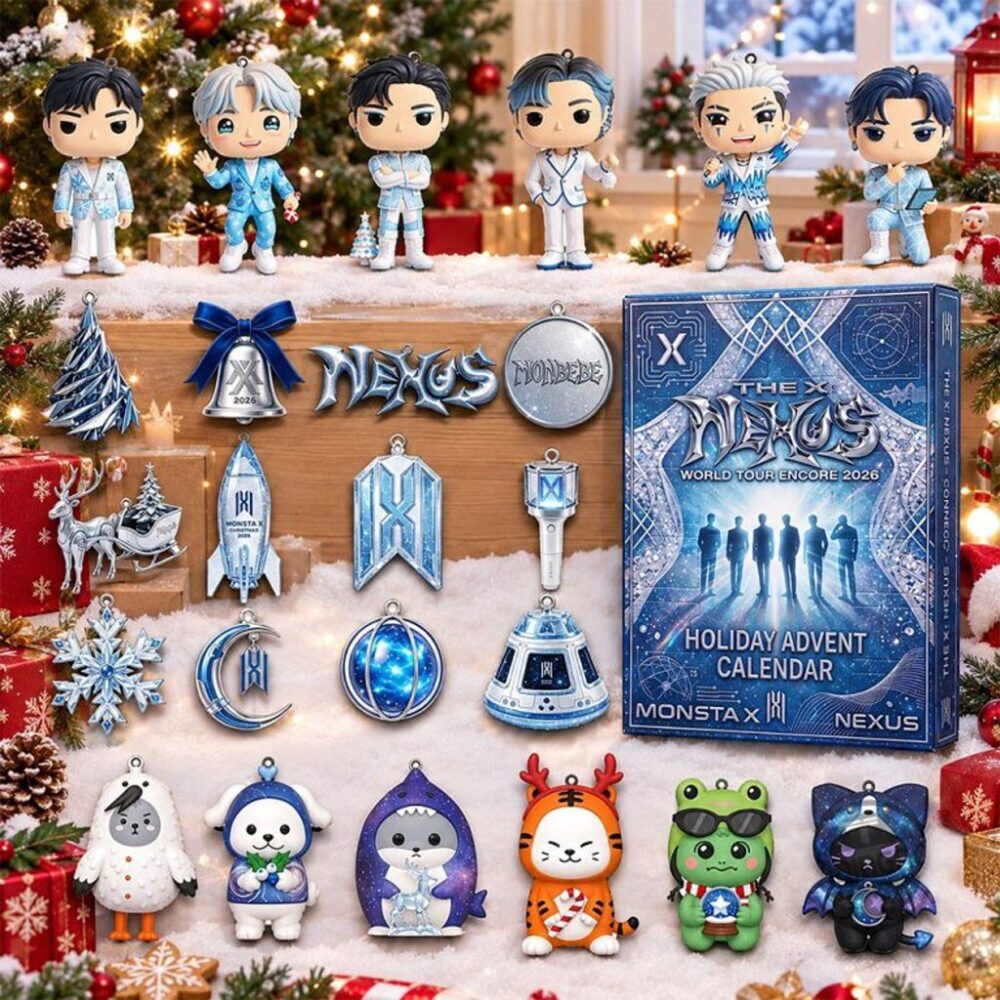 Monsta X The X Nexus World Tour Encore 2026 Holiday Advent Calendar Monsta X Merch Fan Gifts