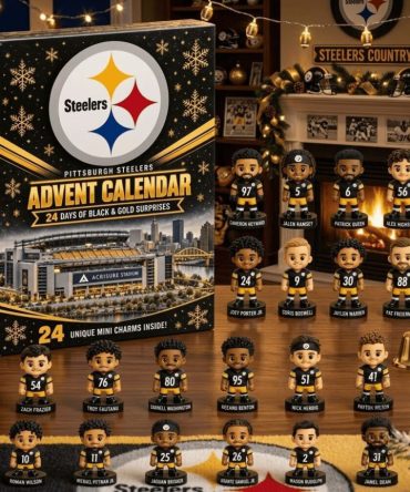 Pittsburgh Steelers Advent Calendar 2026 Christmas Tree Ornaments Steelers Merch Fan Gifts