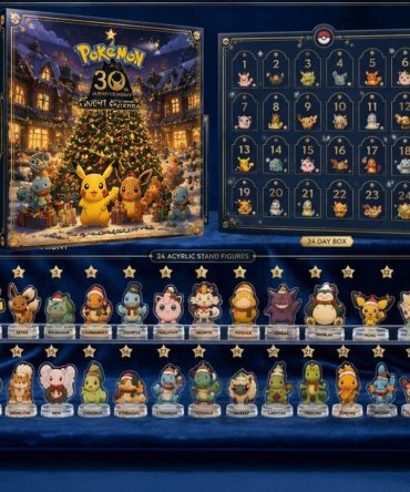Pokemon 30Th Anniversary Advent Calendar Acrylic Christmas Ornament Pokemon Merch Gifts