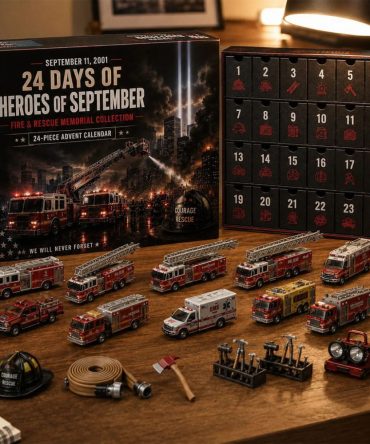 September 11 Memorial 24 Days Of Heroes Fire And Rescue Advent Calendar Gift For Fireman