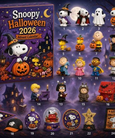 Snoopy Movie Peanuts Halloween 2026 Advent Calendar Snoopy Merch Spooky Gift For Son