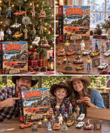 The Dukes Of Hazzard 47Th Anniversary Advent Calendar 24 Days Christmas Mystery Ornaments Classic Tv Fan Gift