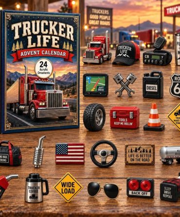 Trucker Life Advent Calendar 2026 Special Collection 24 Acrylic Ornaments Christmas Gift Ideas