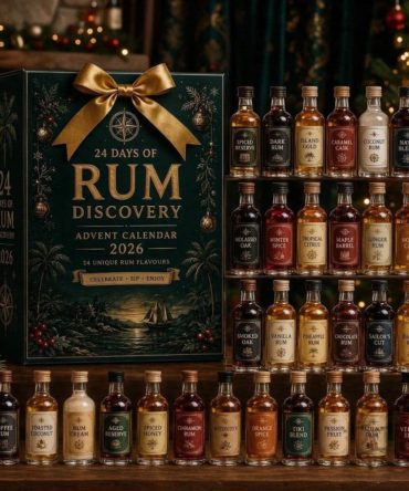 Rum Christmas 2026 Advent Calendar 24 Days Holiday Countdown Rum Lover Christmas Gift