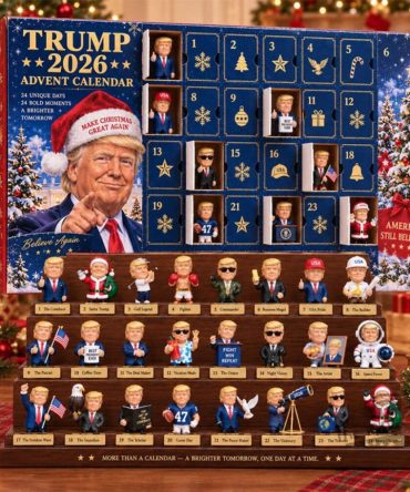 Donald Trump 2026 Advent Calendar Christmas Tree Decorations Maga Merch Patriotic Gifts