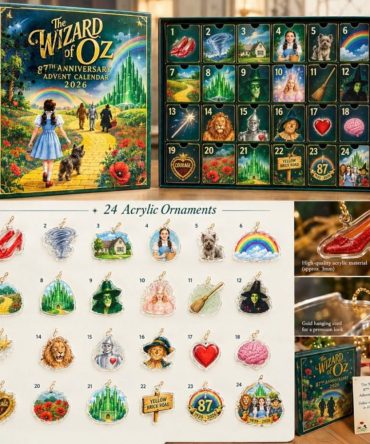 The Wizard Of Oz 87Th Anniversary Advent Calendar 2026 Christmas Ornaments Xmas Tree Decor