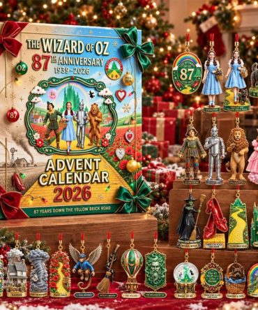 The Wizard Of Oz 87Th Anniversary Advent Calendar 2026 Christmas Tree Ornaments Gift For Bff