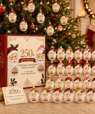 Santa Claus 250Th Anniversary Advent Calendar 24 Days Of Christmas Ornaments Best Holiday Gifts