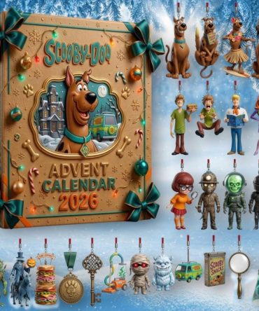 Scooby-Doo Holiday Advent Calendar 2026 Christmas Ornaments Scooby-Doo Merch Gift For Fans