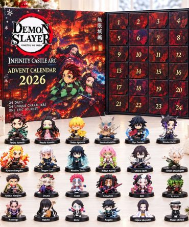 Demon Slayer Infinity Castle Arc Advent Calendar 2026 Anime Christmas Ornaments Holiday Home