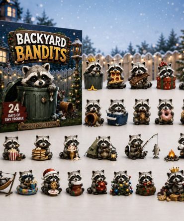 24 Days Of Backyard Bandits Advent Calendar Christmas Ornaments Gifts For Raccoon Lovers