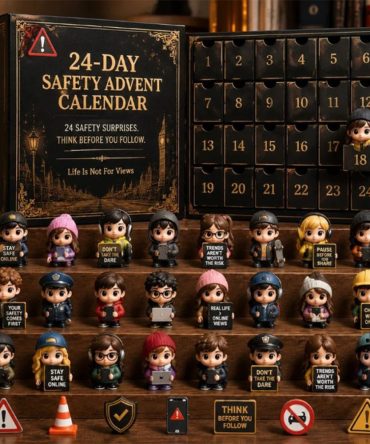24 Days Of Safety Advent Calendar Christmas Ornaments Countdown Box Gifts For Xmas