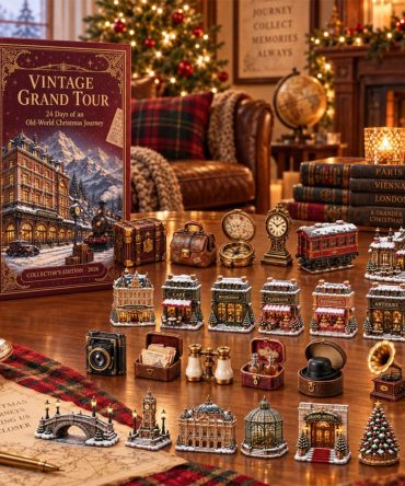 24 Days Of Vintage Grand Tour Advent Calendar Christmas Ornaments Best Gift For Xmas