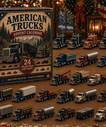American Trucks Advent Calendar 2026 24 Days Of Christmas Ornaments Xmas Gifts For Truckers