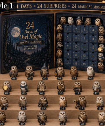 Owl Magic Advent Calendar 24 Days Of Christmas Ornaments Xmas Gifts For Owl Lovers